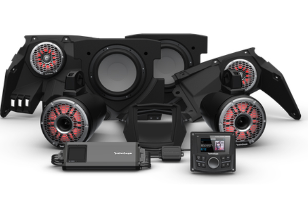  X317-STG6 / 1500 Watt, Front Color Optix™ Speaker, Dual Subwoofer and Rear Horn Speaker Kit for Select X3 Models
